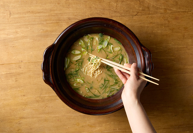 能登いのししと冬野菜の鍋