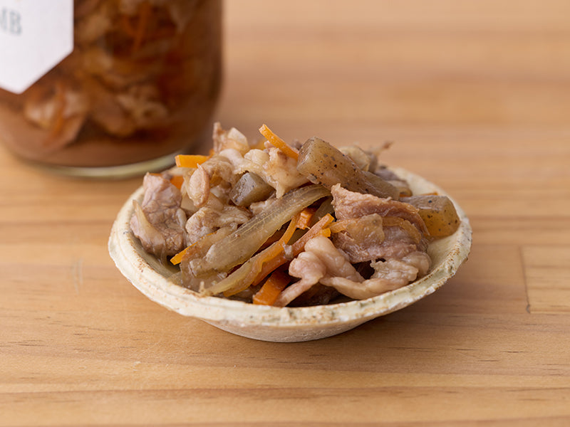 ごはん進む 和牛しぐれ煮<e>根菜の旨味も詰まった逸品</e>